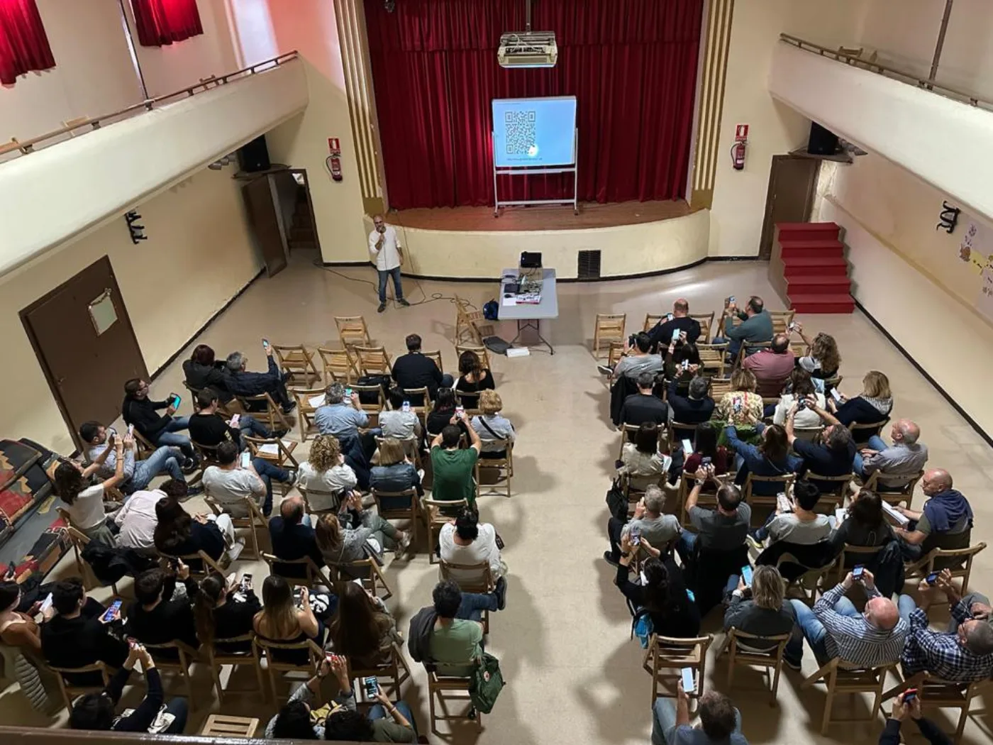Presentació de ViuGuimerà a la sala