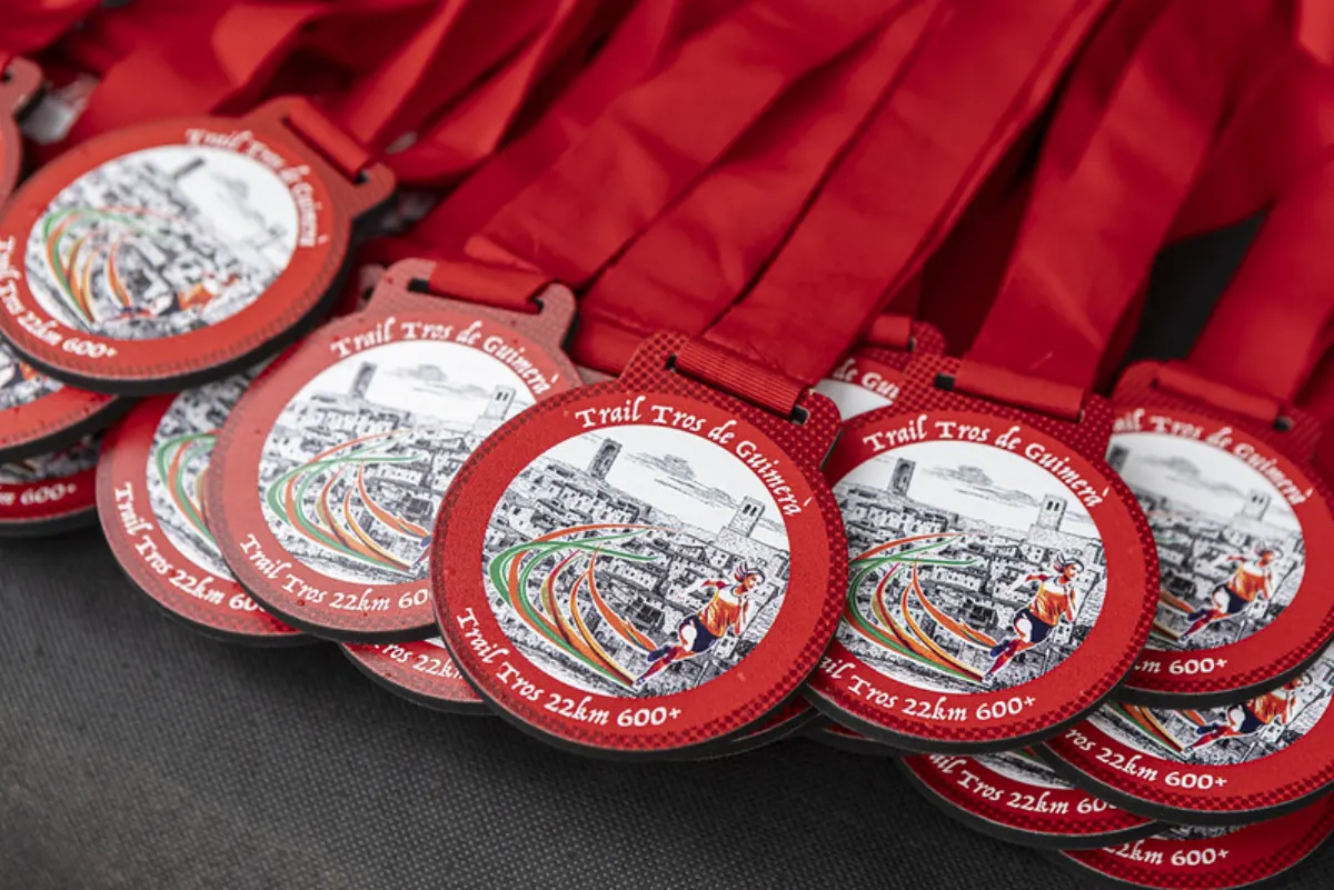 Medalles de la Trail Tros de Guimerà, 22 km