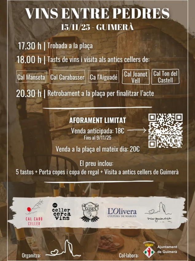 Vins entre pedres