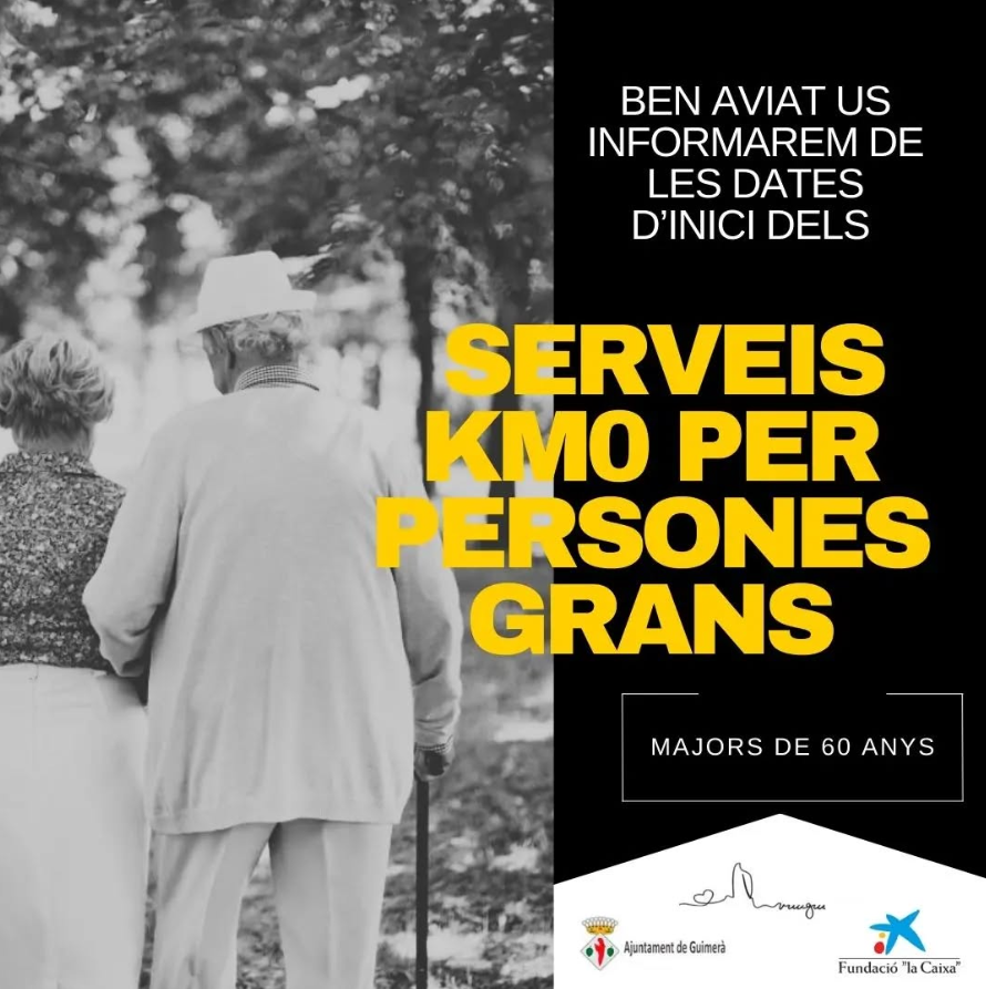 Serveis km0 per persones grans